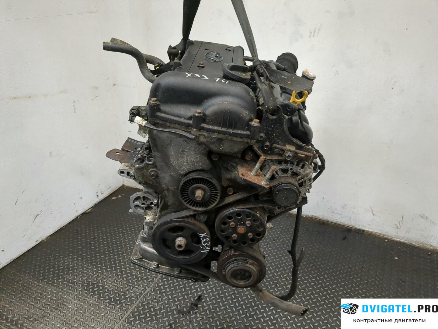 Двигатель Hyundai ix 2010 - 2019 G4FA 1.4 л., Бензин, Инжектор, артикул 8602491
