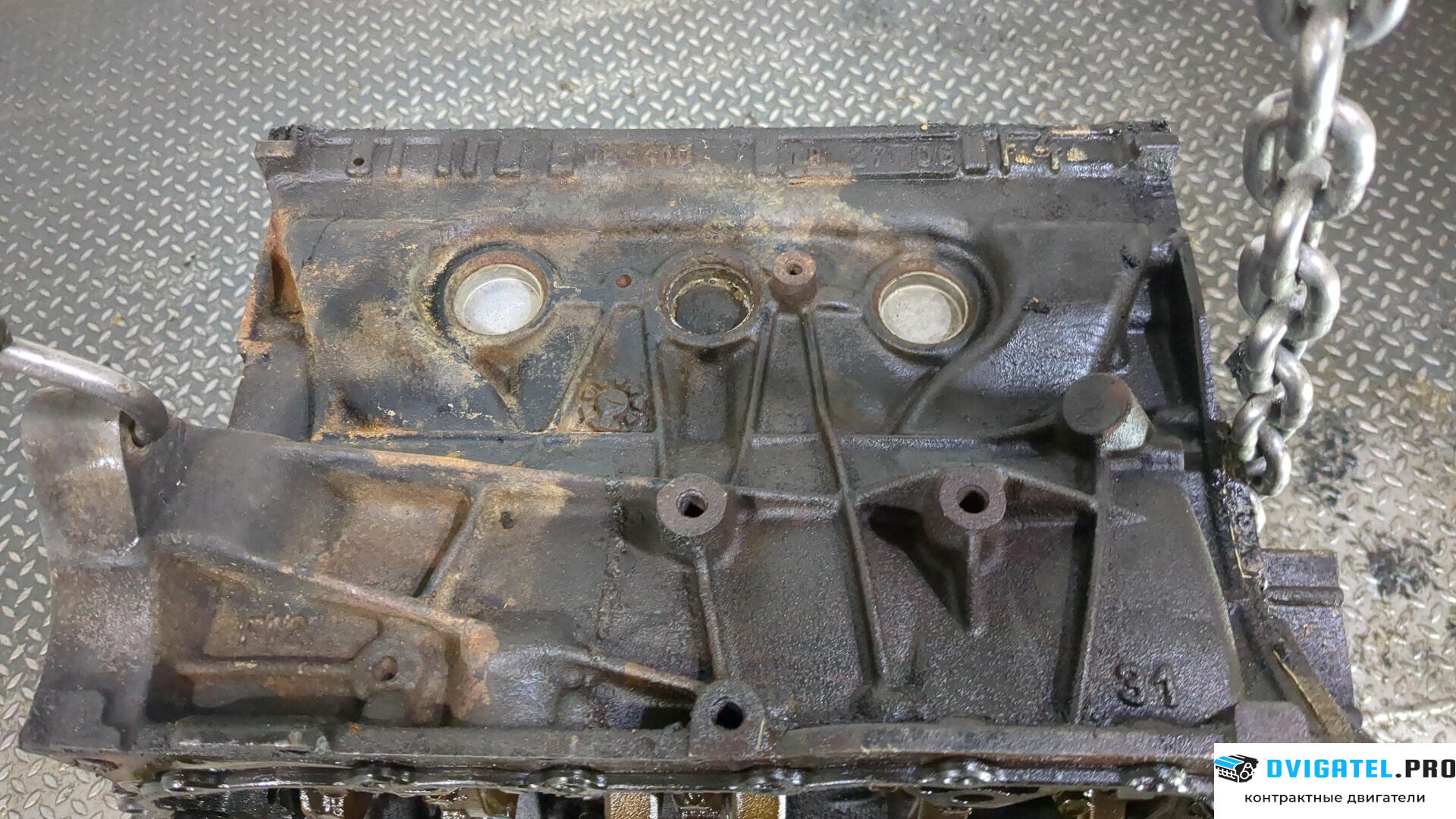 Шорт блок (Блок цилиндров) Renault Espace 3 1996 - 2002 F4R 700 2 л., Бензин, Инжектор, артикул 9223306