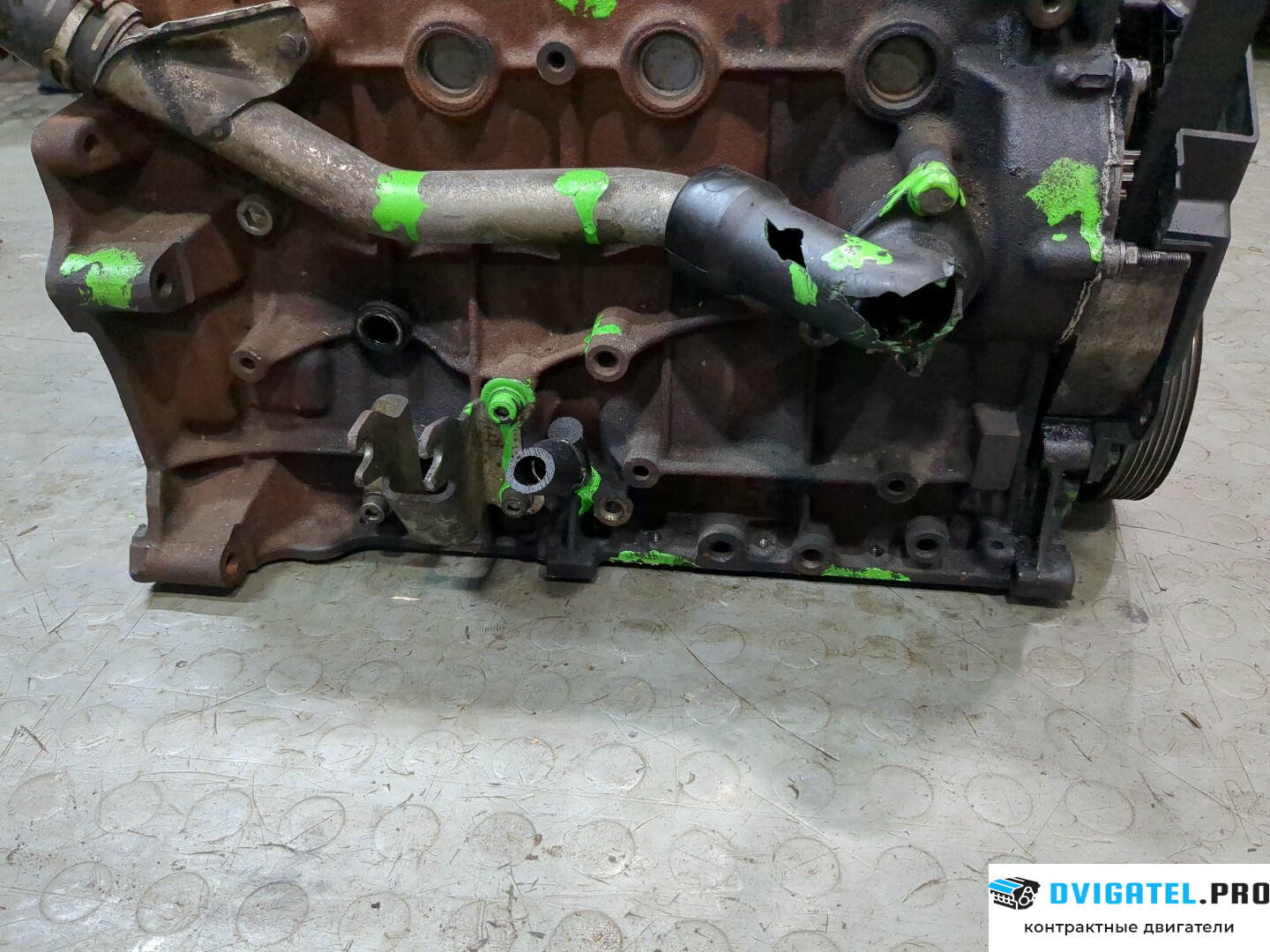 Шорт блок (Блок цилиндров) Ford Galaxy 2006 - 2010 QXWA, QXWB, QXWC 2 л., Дизель, TDCI, артикул 8301373