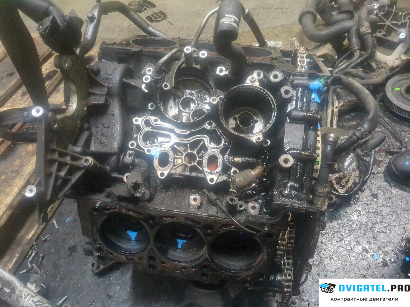 Шорт блок (Блок цилиндров) Audi Q7 2006 - 2009 BUG 3 л., Дизель, TDI, артикул 8893026